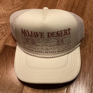 Mighty Fine Cream Mojave Desert Trucker Hat